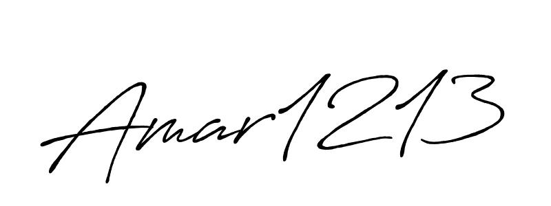 Use a signature maker to create a handwritten signature online. With this signature software, you can design (Antro_Vectra_Bolder) your own signature for name Amar1213. Amar1213 signature style 7 images and pictures png