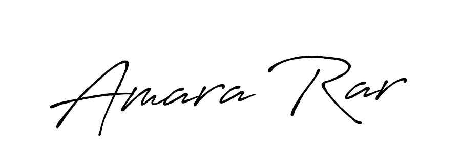 How to make Amara Rar signature? Antro_Vectra_Bolder is a professional autograph style. Create handwritten signature for Amara Rar name. Amara Rar signature style 7 images and pictures png