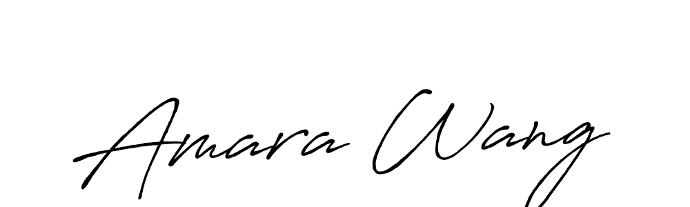 How to Draw Amara Wang signature style? Antro_Vectra_Bolder is a latest design signature styles for name Amara Wang. Amara Wang signature style 7 images and pictures png