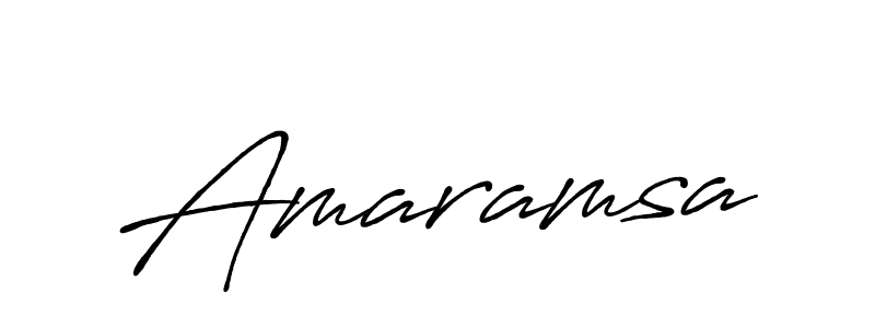Make a short Amaramsa signature style. Manage your documents anywhere anytime using Antro_Vectra_Bolder. Create and add eSignatures, submit forms, share and send files easily. Amaramsa signature style 7 images and pictures png