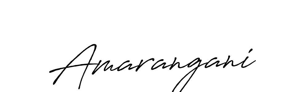 if you are searching for the best signature style for your name Amarangani. so please give up your signature search. here we have designed multiple signature styles  using Antro_Vectra_Bolder. Amarangani signature style 7 images and pictures png