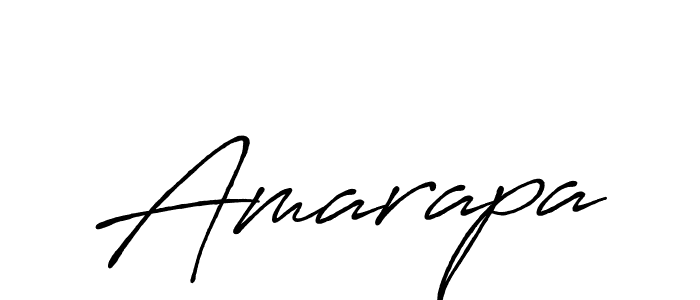 Design your own signature with our free online signature maker. With this signature software, you can create a handwritten (Antro_Vectra_Bolder) signature for name Amarapa. Amarapa signature style 7 images and pictures png