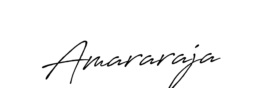 Amararaja stylish signature style. Best Handwritten Sign (Antro_Vectra_Bolder) for my name. Handwritten Signature Collection Ideas for my name Amararaja. Amararaja signature style 7 images and pictures png