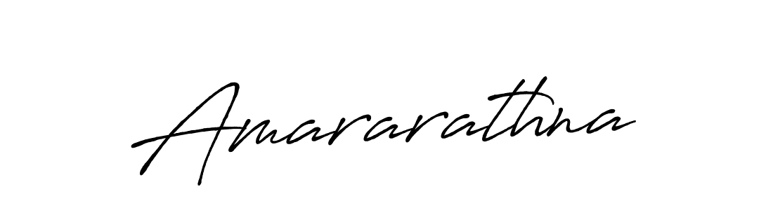 How to make Amararathna name signature. Use Antro_Vectra_Bolder style for creating short signs online. This is the latest handwritten sign. Amararathna signature style 7 images and pictures png