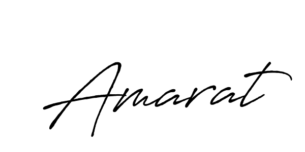Create a beautiful signature design for name Amarat. With this signature (Antro_Vectra_Bolder) fonts, you can make a handwritten signature for free. Amarat signature style 7 images and pictures png