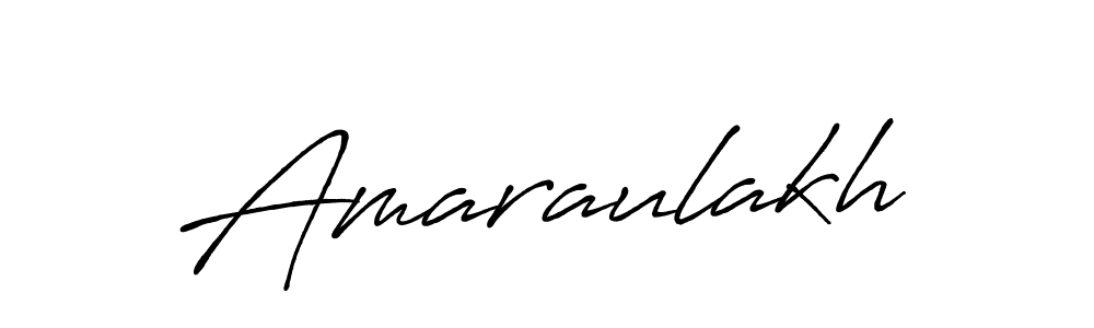 Make a beautiful signature design for name Amaraulakh. Use this online signature maker to create a handwritten signature for free. Amaraulakh signature style 7 images and pictures png