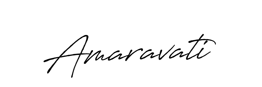 How to make Amaravati name signature. Use Antro_Vectra_Bolder style for creating short signs online. This is the latest handwritten sign. Amaravati signature style 7 images and pictures png