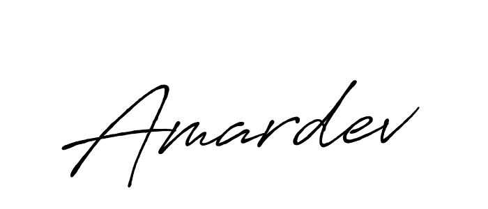 The best way (Antro_Vectra_Bolder) to make a short signature is to pick only two or three words in your name. The name Amardev include a total of six letters. For converting this name. Amardev signature style 7 images and pictures png