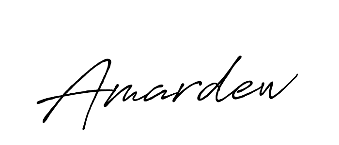 How to make Amardew signature? Antro_Vectra_Bolder is a professional autograph style. Create handwritten signature for Amardew name. Amardew signature style 7 images and pictures png