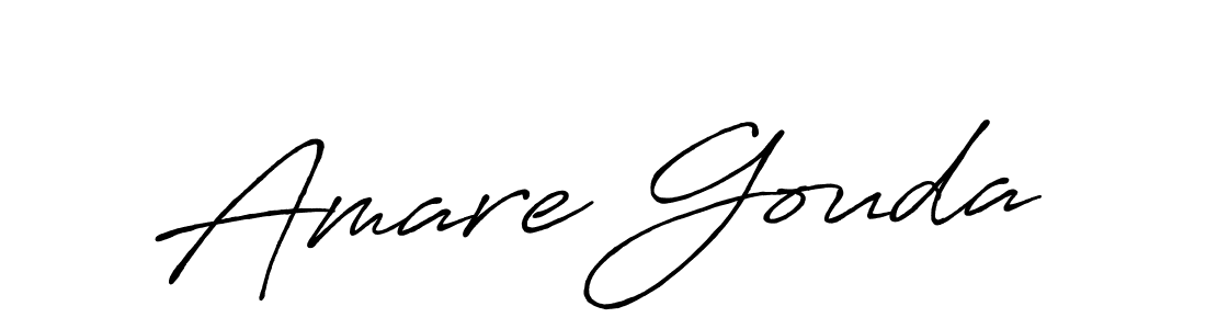 if you are searching for the best signature style for your name Amare Gouda. so please give up your signature search. here we have designed multiple signature styles  using Antro_Vectra_Bolder. Amare Gouda signature style 7 images and pictures png