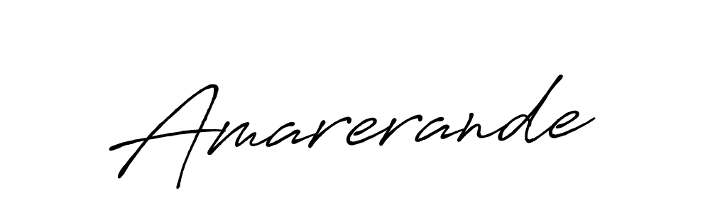 Use a signature maker to create a handwritten signature online. With this signature software, you can design (Antro_Vectra_Bolder) your own signature for name Amarerande. Amarerande signature style 7 images and pictures png