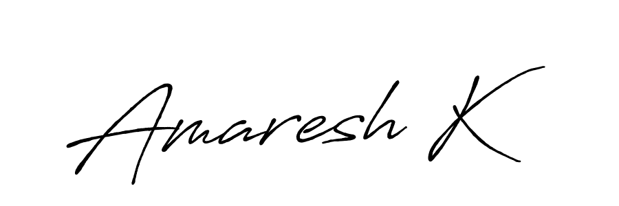 How to Draw Amaresh K signature style? Antro_Vectra_Bolder is a latest design signature styles for name Amaresh K. Amaresh K signature style 7 images and pictures png