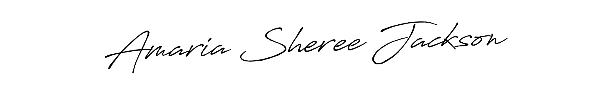 Make a beautiful signature design for name Amaria Sheree Jackson. Use this online signature maker to create a handwritten signature for free. Amaria Sheree Jackson signature style 7 images and pictures png