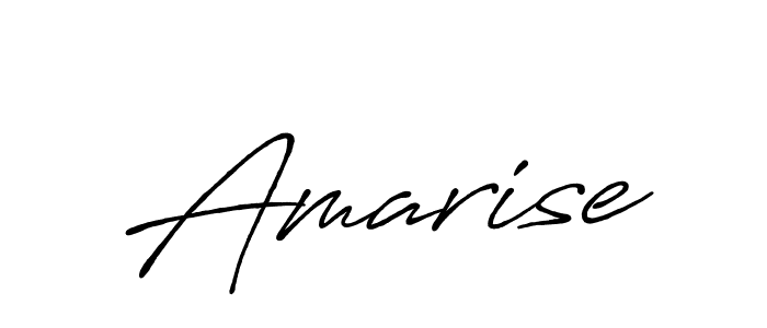 Amarise stylish signature style. Best Handwritten Sign (Antro_Vectra_Bolder) for my name. Handwritten Signature Collection Ideas for my name Amarise. Amarise signature style 7 images and pictures png