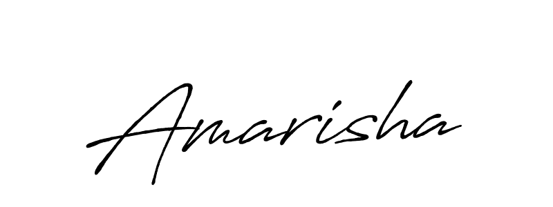 Also You can easily find your signature by using the search form. We will create Amarisha name handwritten signature images for you free of cost using Antro_Vectra_Bolder sign style. Amarisha signature style 7 images and pictures png