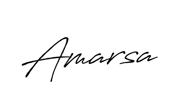 Design your own signature with our free online signature maker. With this signature software, you can create a handwritten (Antro_Vectra_Bolder) signature for name Amarsa. Amarsa signature style 7 images and pictures png