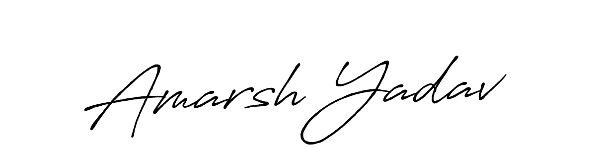 See photos of Amarsh Yadav official signature by Spectra . Check more albums & portfolios. Read reviews & check more about Antro_Vectra_Bolder font. Amarsh Yadav signature style 7 images and pictures png