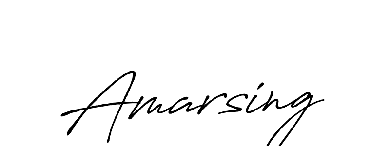 The best way (Antro_Vectra_Bolder) to make a short signature is to pick only two or three words in your name. The name Amarsing include a total of six letters. For converting this name. Amarsing signature style 7 images and pictures png