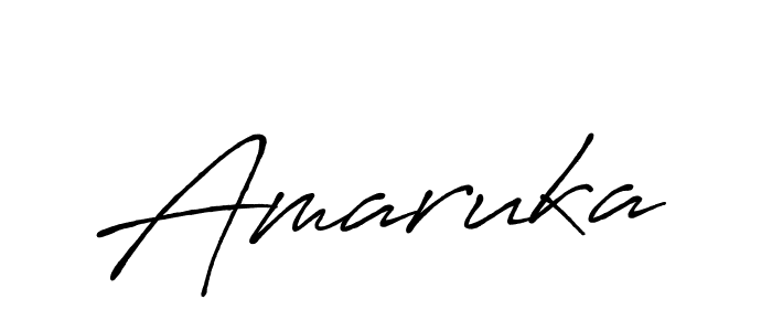 It looks lik you need a new signature style for name Amaruka. Design unique handwritten (Antro_Vectra_Bolder) signature with our free signature maker in just a few clicks. Amaruka signature style 7 images and pictures png