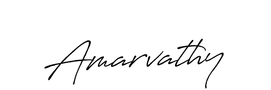 Amarvathy stylish signature style. Best Handwritten Sign (Antro_Vectra_Bolder) for my name. Handwritten Signature Collection Ideas for my name Amarvathy. Amarvathy signature style 7 images and pictures png