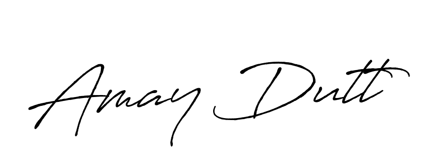 Once you've used our free online signature maker to create your best signature Antro_Vectra_Bolder style, it's time to enjoy all of the benefits that Amay Dutt name signing documents. Amay Dutt signature style 7 images and pictures png