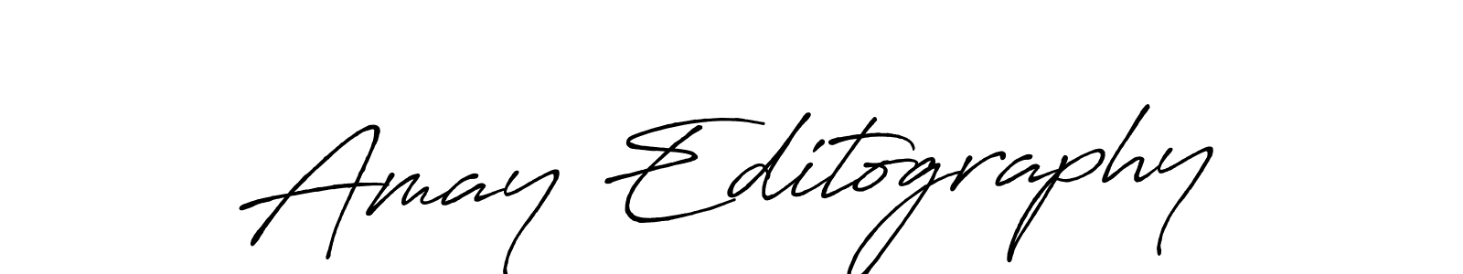 Once you've used our free online signature maker to create your best signature Antro_Vectra_Bolder style, it's time to enjoy all of the benefits that Amay Editography name signing documents. Amay Editography signature style 7 images and pictures png