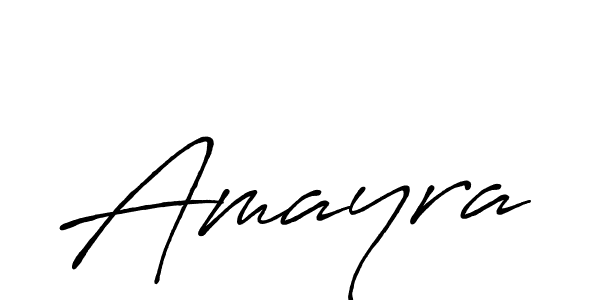 Design your own signature with our free online signature maker. With this signature software, you can create a handwritten (Antro_Vectra_Bolder) signature for name Amayra. Amayra signature style 7 images and pictures png