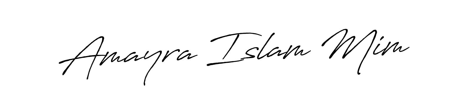 Make a beautiful signature design for name Amayra Islam Mim. Use this online signature maker to create a handwritten signature for free. Amayra Islam Mim signature style 7 images and pictures png