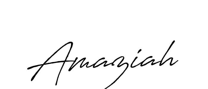 Also You can easily find your signature by using the search form. We will create Amaziah name handwritten signature images for you free of cost using Antro_Vectra_Bolder sign style. Amaziah signature style 7 images and pictures png