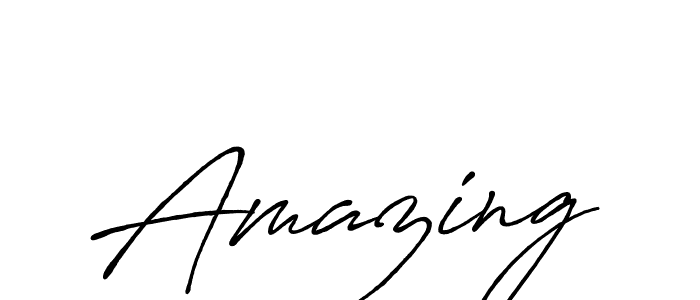 The best way (Antro_Vectra_Bolder) to make a short signature is to pick only two or three words in your name. The name Amazing include a total of six letters. For converting this name. Amazing signature style 7 images and pictures png
