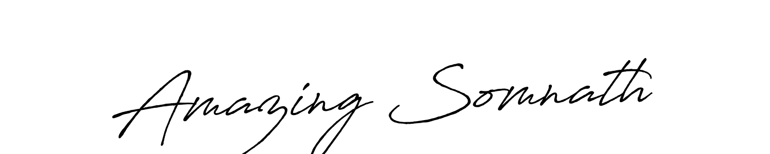 The best way (Antro_Vectra_Bolder) to make a short signature is to pick only two or three words in your name. The name Amazing Somnath include a total of six letters. For converting this name. Amazing Somnath signature style 7 images and pictures png