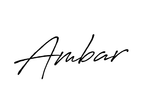 How to make Ambar signature? Antro_Vectra_Bolder is a professional autograph style. Create handwritten signature for Ambar name. Ambar signature style 7 images and pictures png