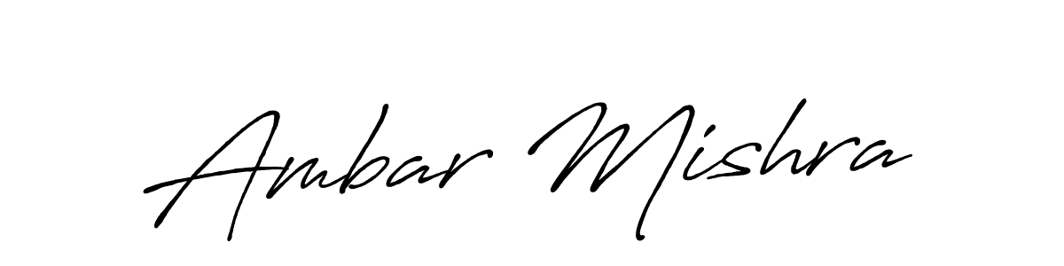 if you are searching for the best signature style for your name Ambar Mishra. so please give up your signature search. here we have designed multiple signature styles  using Antro_Vectra_Bolder. Ambar Mishra signature style 7 images and pictures png