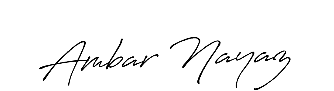 You can use this online signature creator to create a handwritten signature for the name Ambar Nayaz. This is the best online autograph maker. Ambar Nayaz signature style 7 images and pictures png