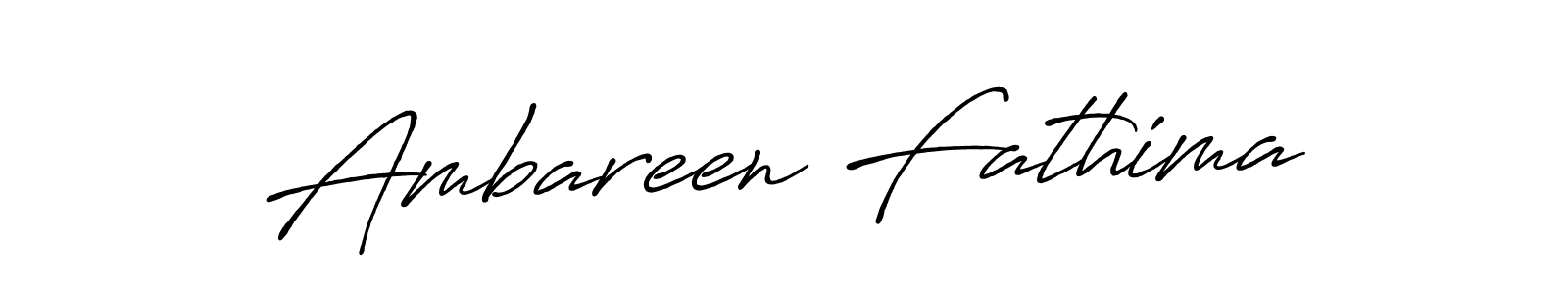The best way (Antro_Vectra_Bolder) to make a short signature is to pick only two or three words in your name. The name Ambareen Fathima include a total of six letters. For converting this name. Ambareen Fathima signature style 7 images and pictures png
