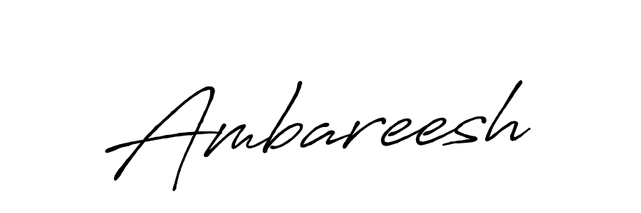 Make a beautiful signature design for name Ambareesh. Use this online signature maker to create a handwritten signature for free. Ambareesh signature style 7 images and pictures png