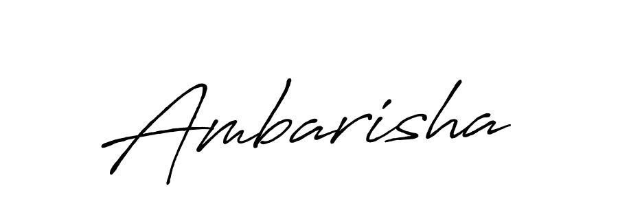 You should practise on your own different ways (Antro_Vectra_Bolder) to write your name (Ambarisha) in signature. don't let someone else do it for you. Ambarisha signature style 7 images and pictures png