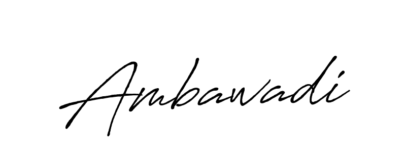 It looks lik you need a new signature style for name Ambawadi. Design unique handwritten (Antro_Vectra_Bolder) signature with our free signature maker in just a few clicks. Ambawadi signature style 7 images and pictures png