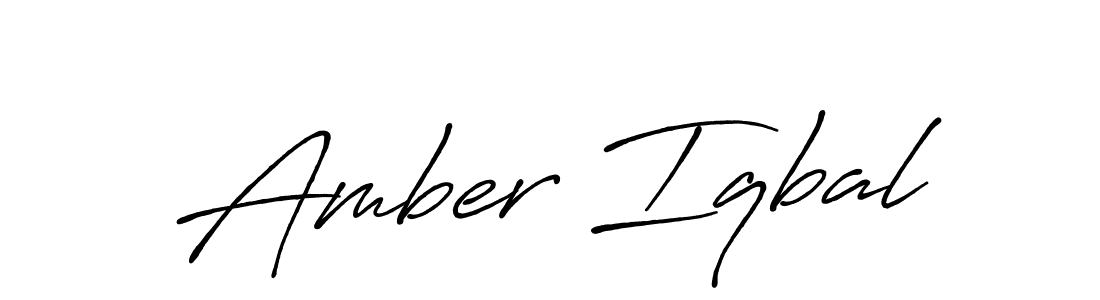 Here are the top 10 professional signature styles for the name Amber Iqbal. These are the best autograph styles you can use for your name. Amber Iqbal signature style 7 images and pictures png
