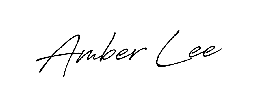 Design your own signature with our free online signature maker. With this signature software, you can create a handwritten (Antro_Vectra_Bolder) signature for name Amber Lee. Amber Lee signature style 7 images and pictures png