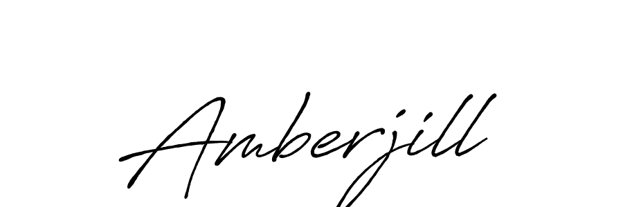 The best way (Antro_Vectra_Bolder) to make a short signature is to pick only two or three words in your name. The name Amberjill include a total of six letters. For converting this name. Amberjill signature style 7 images and pictures png