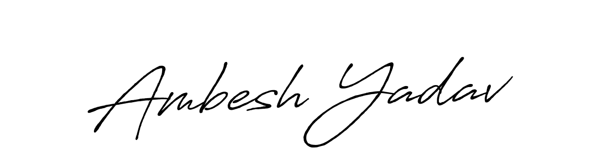 Best and Professional Signature Style for Ambesh Yadav. Antro_Vectra_Bolder Best Signature Style Collection. Ambesh Yadav signature style 7 images and pictures png