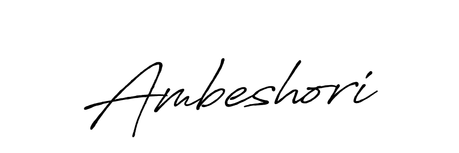 Similarly Antro_Vectra_Bolder is the best handwritten signature design. Signature creator online .You can use it as an online autograph creator for name Ambeshori. Ambeshori signature style 7 images and pictures png