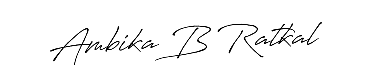 Similarly Antro_Vectra_Bolder is the best handwritten signature design. Signature creator online .You can use it as an online autograph creator for name Ambika B Ratkal. Ambika B Ratkal signature style 7 images and pictures png