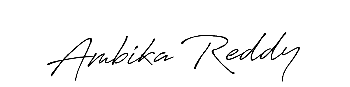 if you are searching for the best signature style for your name Ambika Reddy. so please give up your signature search. here we have designed multiple signature styles  using Antro_Vectra_Bolder. Ambika Reddy signature style 7 images and pictures png