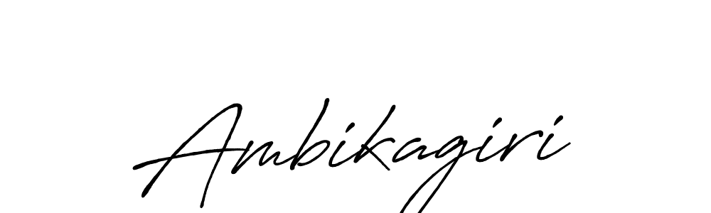 Antro_Vectra_Bolder is a professional signature style that is perfect for those who want to add a touch of class to their signature. It is also a great choice for those who want to make their signature more unique. Get Ambikagiri name to fancy signature for free. Ambikagiri signature style 7 images and pictures png