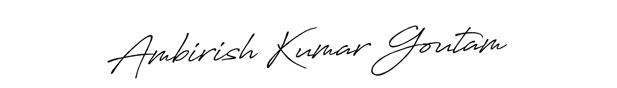 This is the best signature style for the Ambirish Kumar Goutam name. Also you like these signature font (Antro_Vectra_Bolder). Mix name signature. Ambirish Kumar Goutam signature style 7 images and pictures png