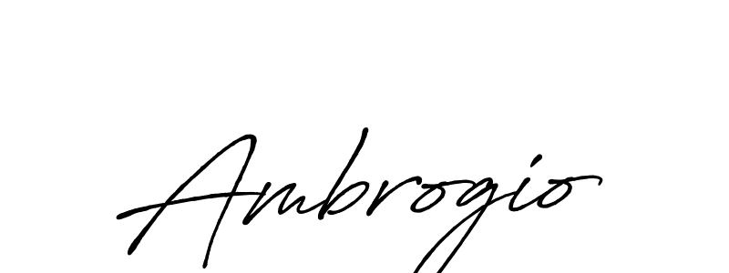 Use a signature maker to create a handwritten signature online. With this signature software, you can design (Antro_Vectra_Bolder) your own signature for name Ambrogio. Ambrogio signature style 7 images and pictures png