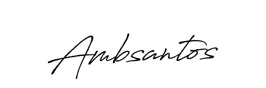 Also You can easily find your signature by using the search form. We will create Ambsantos name handwritten signature images for you free of cost using Antro_Vectra_Bolder sign style. Ambsantos signature style 7 images and pictures png