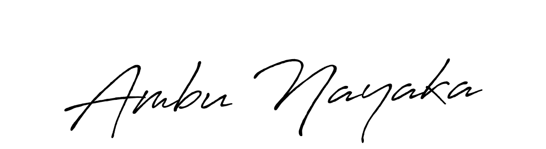 Ambu Nayaka stylish signature style. Best Handwritten Sign (Antro_Vectra_Bolder) for my name. Handwritten Signature Collection Ideas for my name Ambu Nayaka. Ambu Nayaka signature style 7 images and pictures png